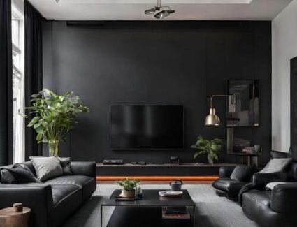 Como usar o preto na decoração e transformar o seu apê com elegância e personalidade
