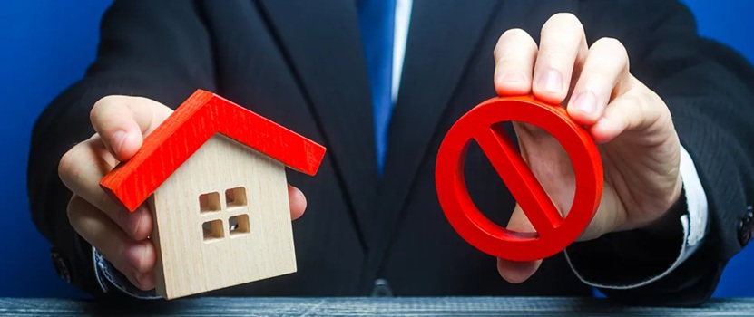 Financiamento imobiliário negado