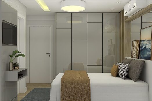 decoração para apartamentos de 3 quartos