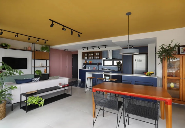 Apartamento decorado o que está incluso