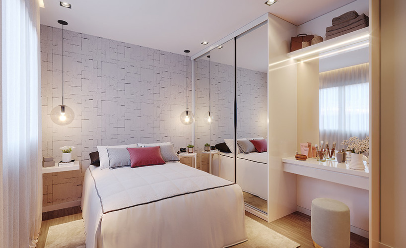 apartamento 3 quartos 70 m²