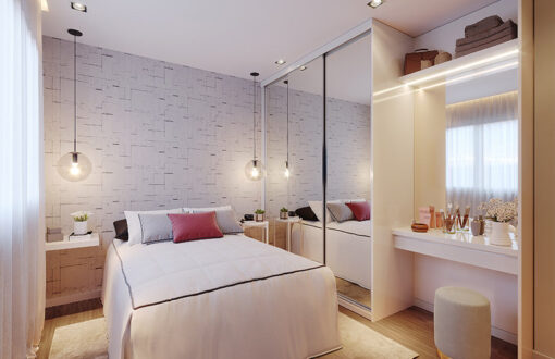 apartamento 3 quartos 70 m²