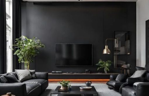 Como usar o preto na decoração e transformar o seu apê com elegância e personalidade